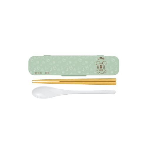 

Kano Disney Mickey Adventure Chopsticks & Spoon Set, Green, 74464