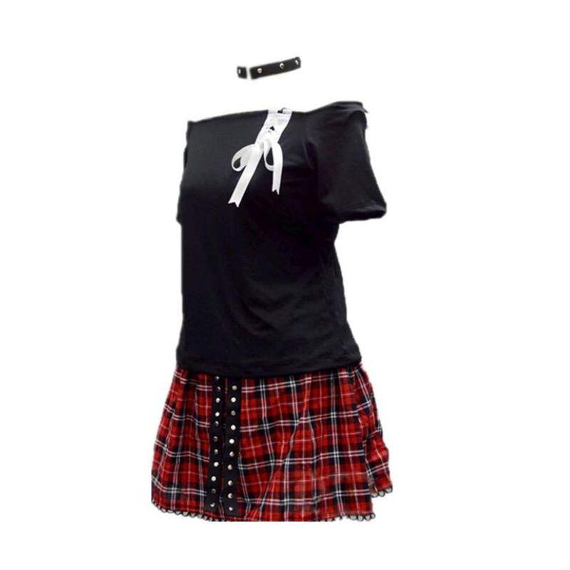 Класс убийства Нагиса Момота Косплей Женский Костюм Косплей Одежда Ролевые игры Red Complete Set S