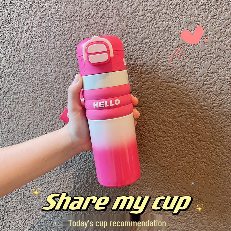 Xi He Dwufunkcyjna Butelka Termiczna ze Stali Nierdzewnej 316 z Gradientem