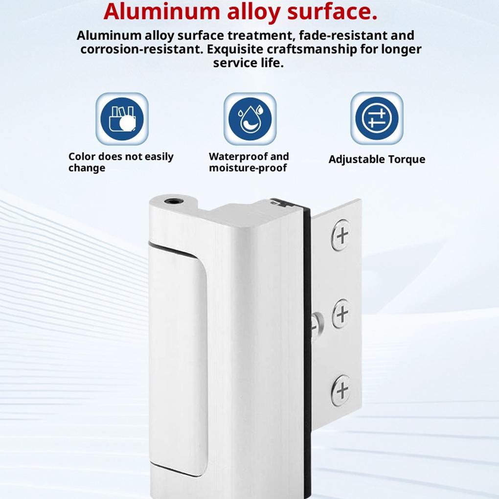 1PC New Aluminum Alloy Door Buckle Thick Multifunction Anti-theft Buckle Anti-lock Hardware Guard Clasp Door
