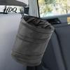 Foldable Garbage Bag Collapsible Car Trash Can Interior Waste Container Waterproof Oxford Multipurpose Snack Organizer Cloth Bin with Lid