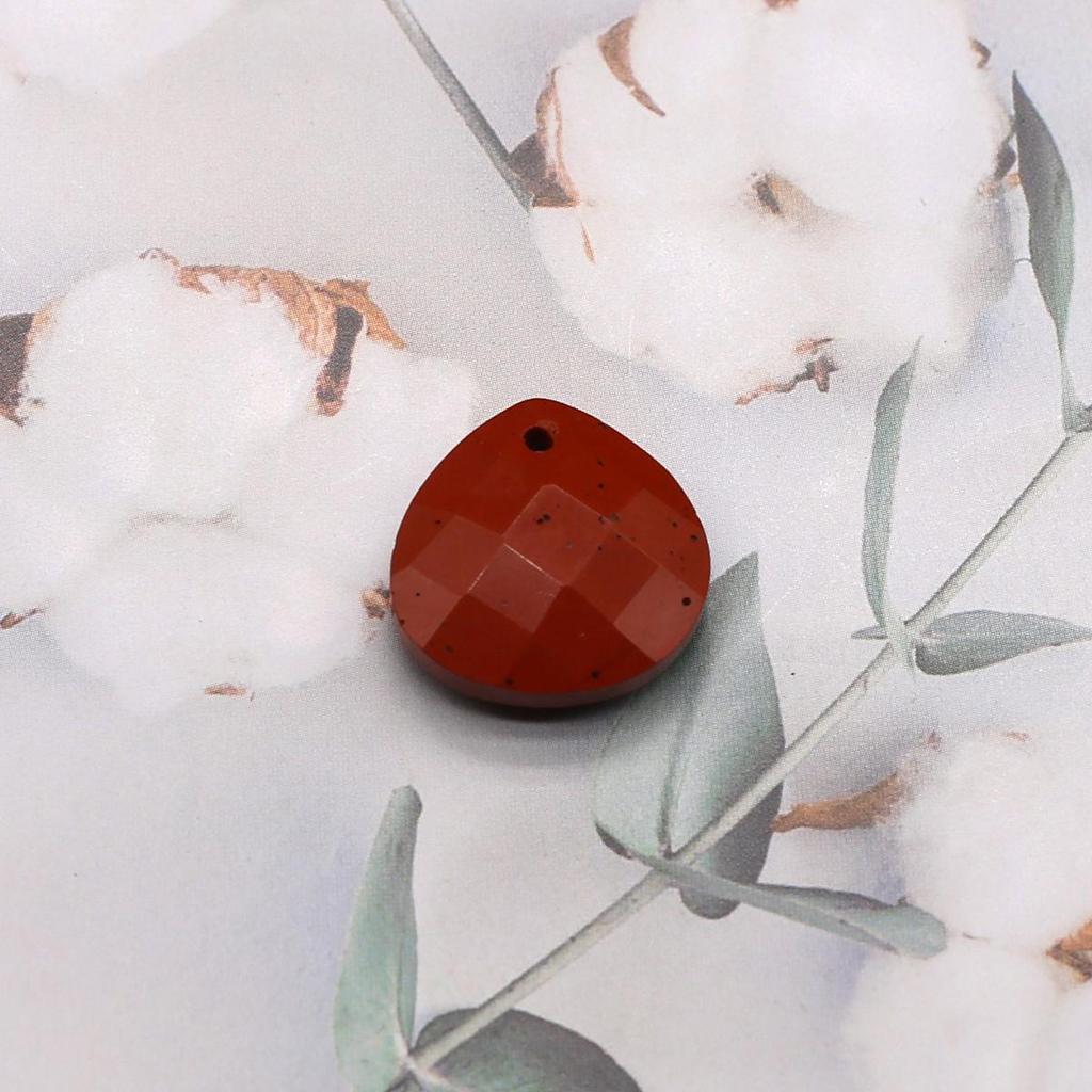 2Pcs Faceted Pendant Natural Stone Drop-Shaped Smalll Pendant For Jewelry Making DIY Earrings Beacelet Necklace Accessory