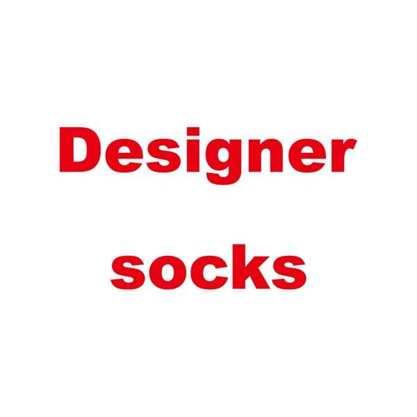 XiangHui Free Custom logo Jacquard Sports Embroidery Hot Stamping logo Fashion Women Designer Sport Socks Unisex Socks Women