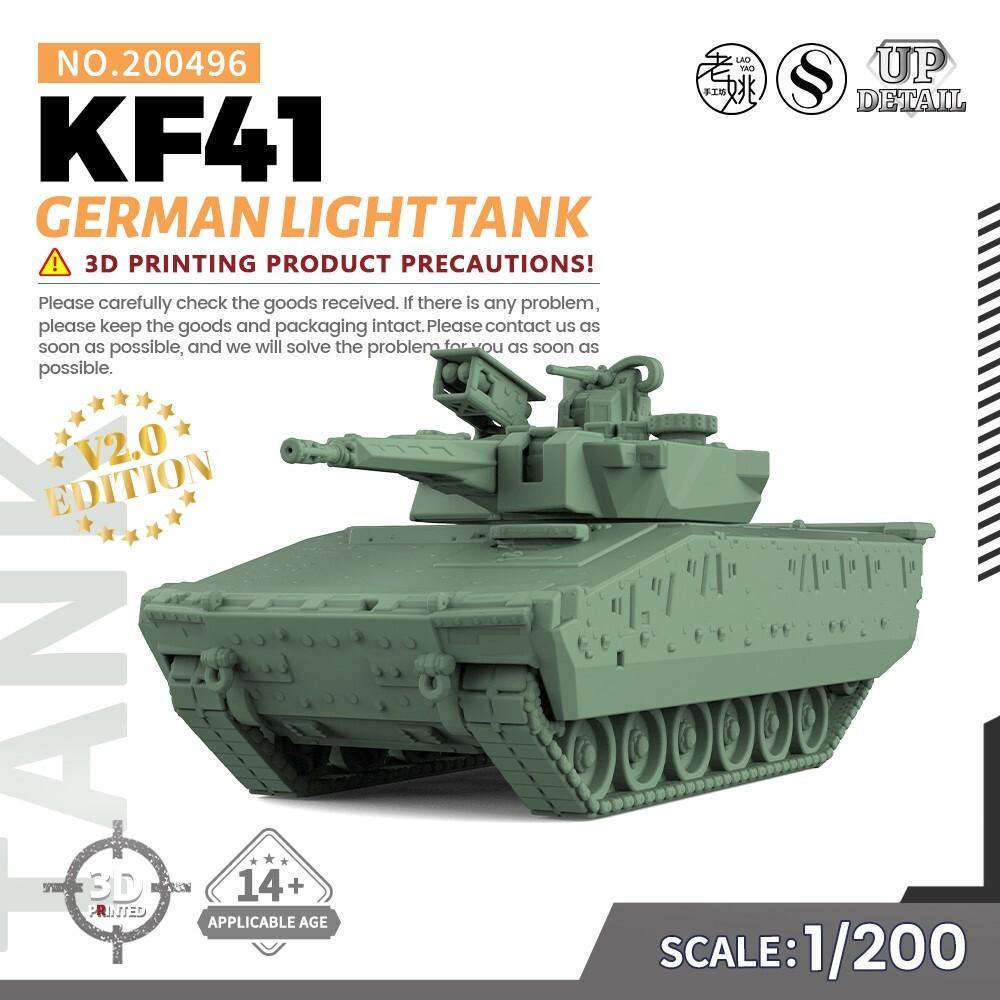 

SSMODEL 1/200 Набор военной модели Немецкий легкий танк KF41