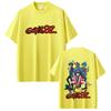 Rock Band Gorillaz Graphic Tshirt Men Women Hip Hop Gothic Pop Music Short Sleeve Male High Quality Soft Cotton Crewneck Tshirt