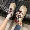 Internet Celebrity Explosion Versatile Board Shoes Sports Casual Women's Shoes 2025 New Spring Dopamine Platform German Training Shoes Women