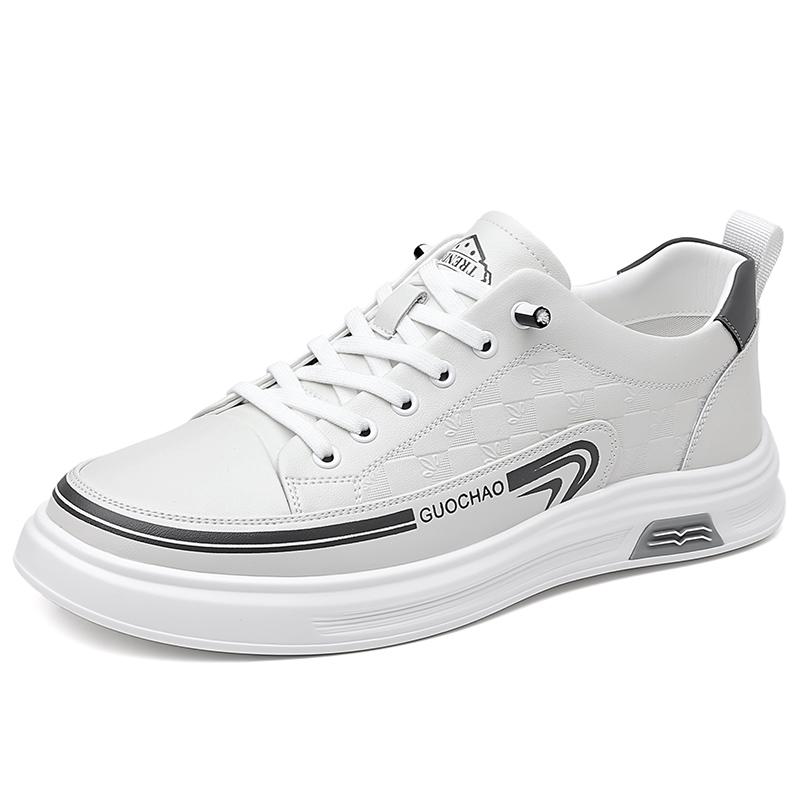 Fashion New Style Men Vulcanized Shoes Spring White Man Casual Shoes Popular Model Mans Sports Sneakers Leisure Walk Skateboard Footwear