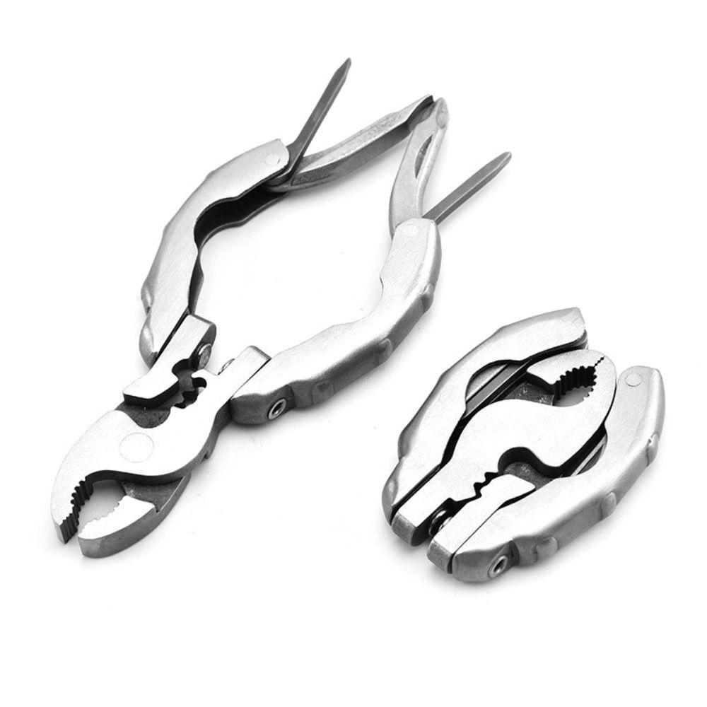 Mini EDC Tool Round Head Pliers Keychain Pliers Wire Cutter Multi-purpose Pocket Pliers  Outdoor