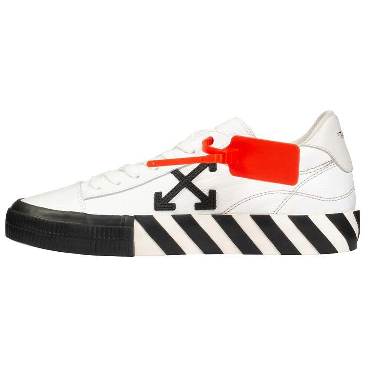 

Кроссовки Off-White Vulc белые черные женские кроссовки OWIA178R21LEA0020110 35