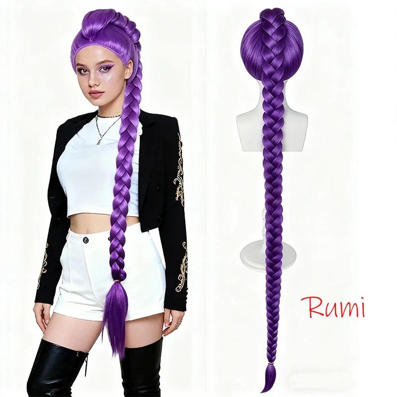 Rumi Mira Zoey Peruka Mężczyźni Kobiety Syntetyczne Peruki Peruka+Darmowy Czepek pod Perukę Anime Cosplay Impreza Halloweenowa Akcesorium dla Dorosłych