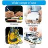 LED Illuminates Magnifier with Wide Lens Hands Frees Magnifier Stand Easy To Carry for Reading & Precisions Handicrafts