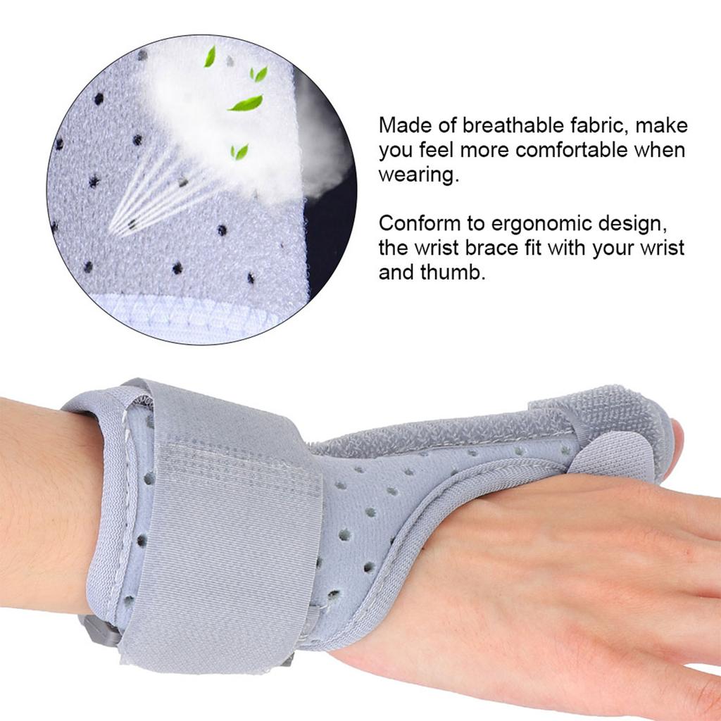 Thumb Wrist Brace Fracture Sprain Tenosynovitis Recovery Wrist Support Stabilizer Protector