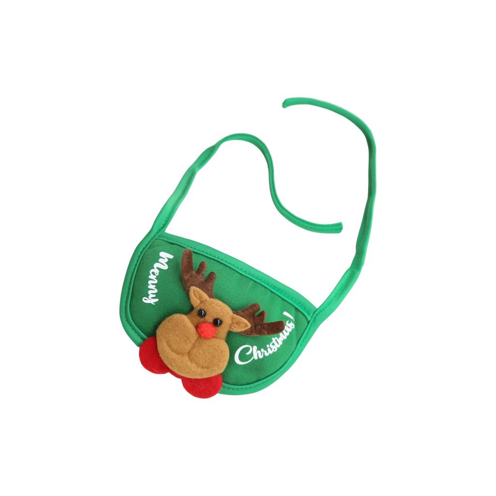 ChristmasPet Costume Set - Dog Santa & Christmas Tree Hat With Bib, Festive Holiday Outfit For Small Animal