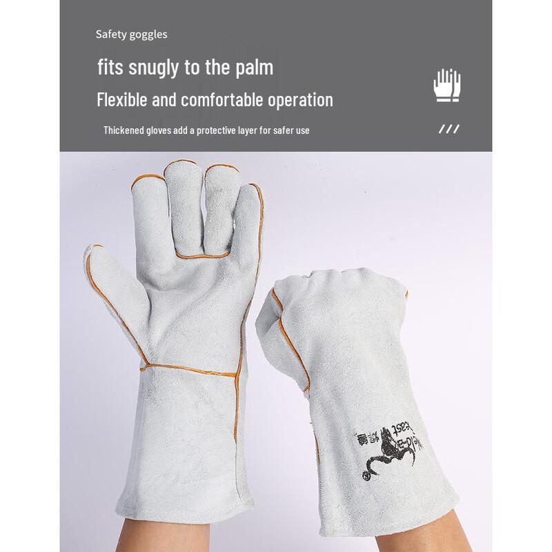 WEZHO Cowhide Welding Gloves