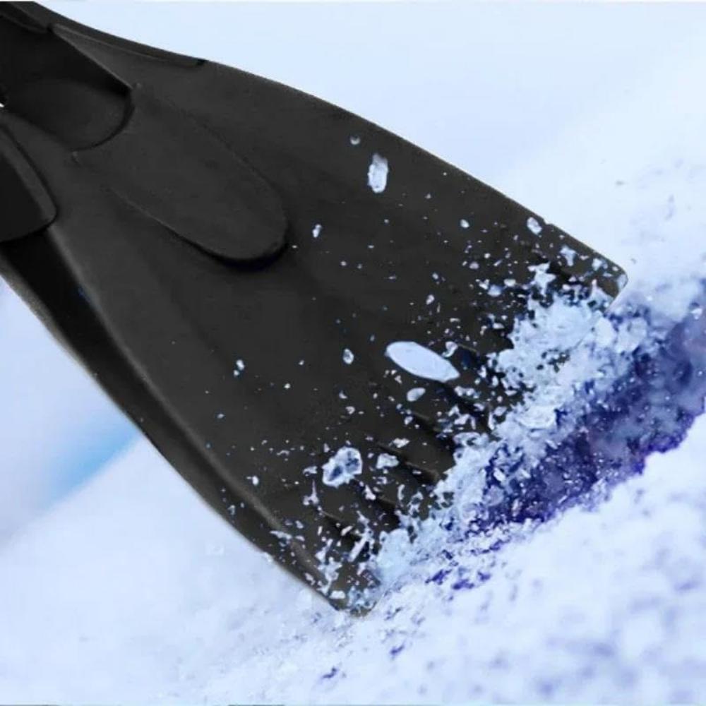 Silicone car deice maker, car ice shovel, snow shovel, soft-handled ice scraper, winter cleaning scraper, soft anti-slip handle,