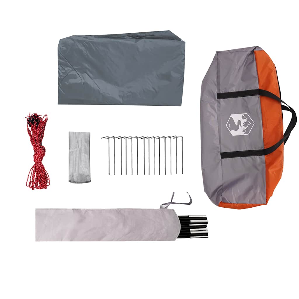 Tarp Grey and Orange 460x305x210 cm Waterproof