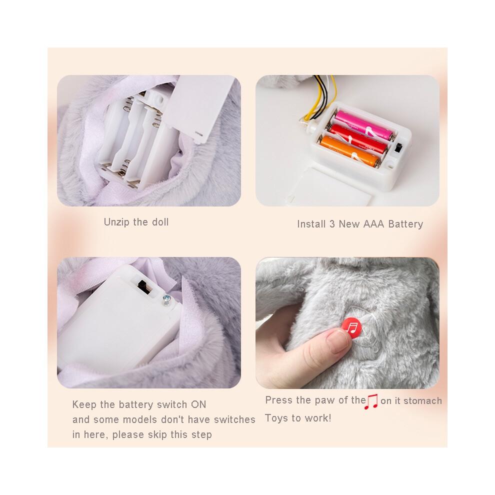 Breathing Sloth Plush Toy Baby Soothing Bear Doll Baby Sleep Companion Sound and Light Plushie