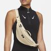 New Nike Heritage Polyester Shoulder Bag Crossbody Bag Fanny Pack Small Size Unisex Light Vanilla/Light Vanilla/White DR6266-294