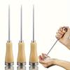 1PC Stainless Steel Ice Hammer with Non-slip Wooden Handle | Ideal for Breaking Ice Cubes in Kitchens and Camping, 304 Stainless Steel