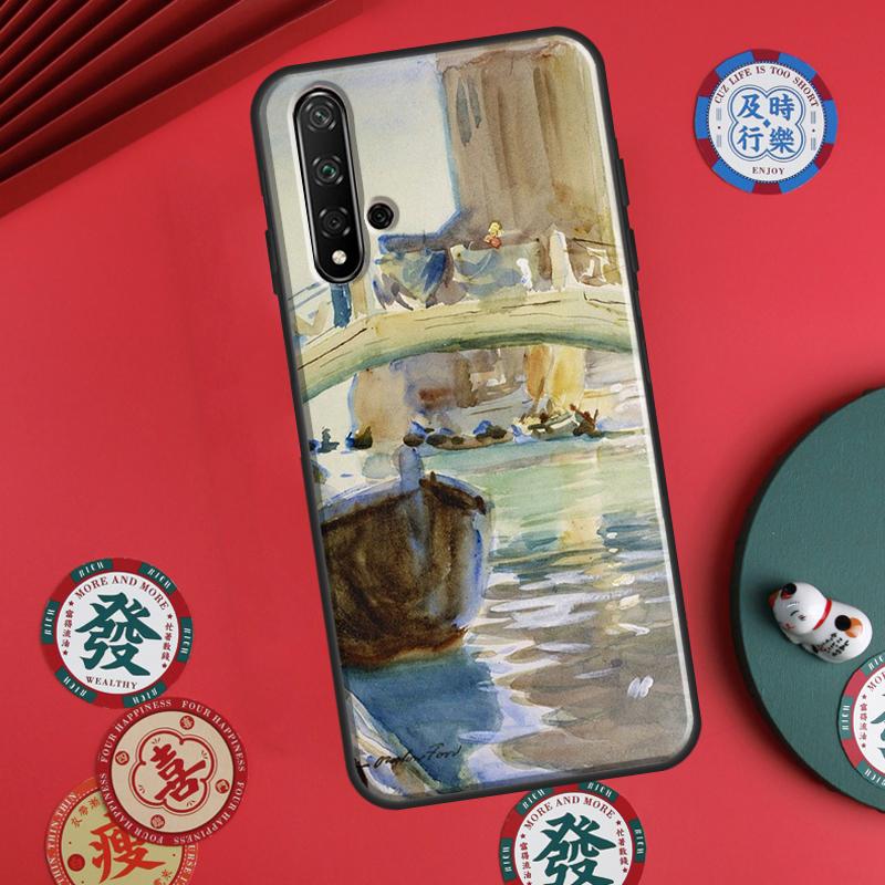 Travel italy Street Venice For Huawei P60 Pro P30 P40 Lite Nova Y61 Y91 Y90 Y70 Y60 Y72 12s 12i 11i 7i 8i 9 10 SE Case
