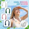 Portable Neck Fan Hands Free Personal Cooling Device Lightweight Wearable USB Rechargeable Fan for Outdoor Indoor Use with Adjustable Speed Settings
