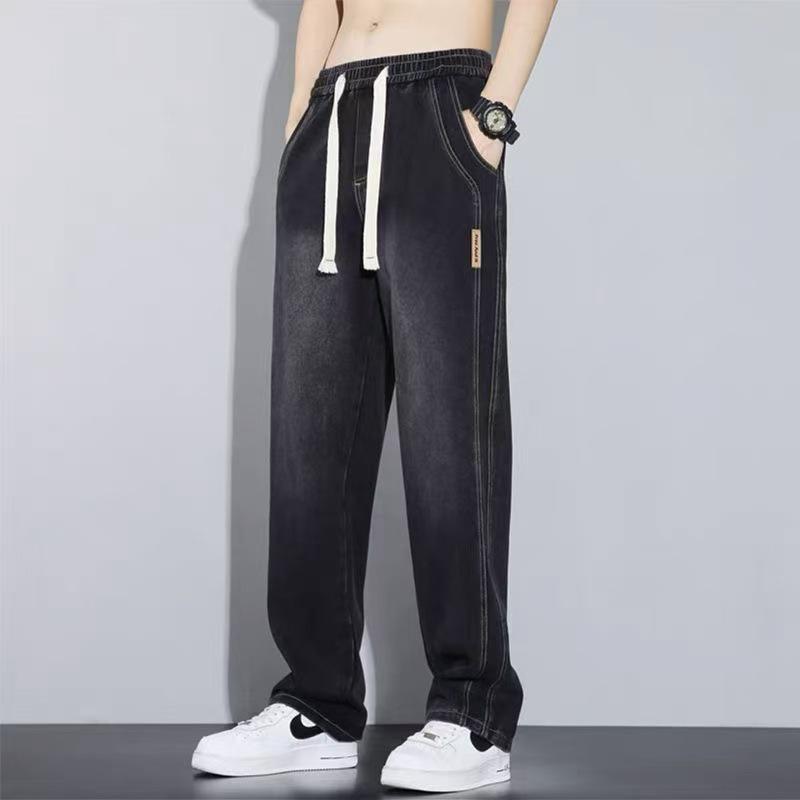 

Мужские трендовые джинсы клеш в стиле хай-стрит весна-осень 2025 L