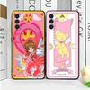 Cardcaptor Sakura Cute Girl Soft Phone Case for Samsung A17 A37 A57 A16 A26 A36 A56 A15 A25 A35 A55 A14 A24 A34 A54 A13 A23 A33