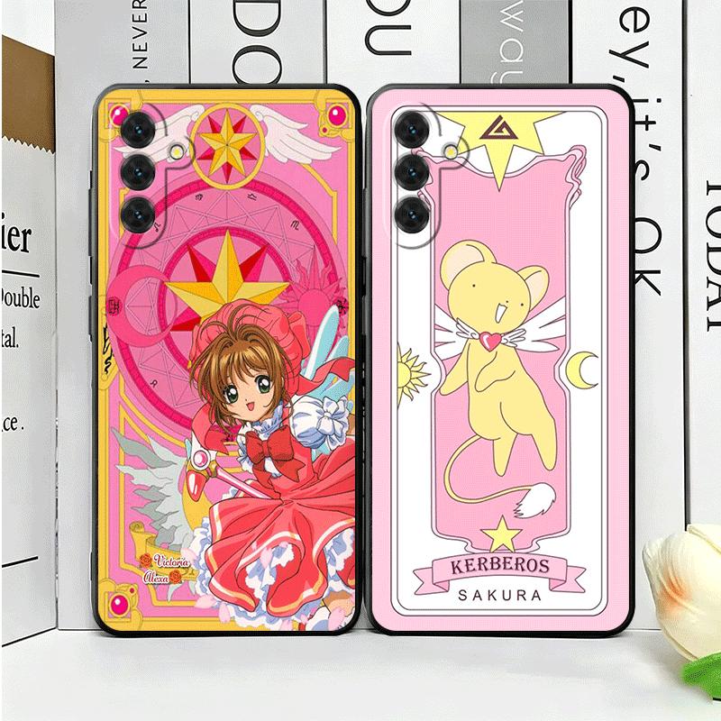 Cardcaptor Sakura Cute Girl Soft Phone Case for Samsung A17 A37 A57 A16 A26 A36 A56 A15 A25 A35 A55 A14 A24 A34 A54 A13 A23 A33
