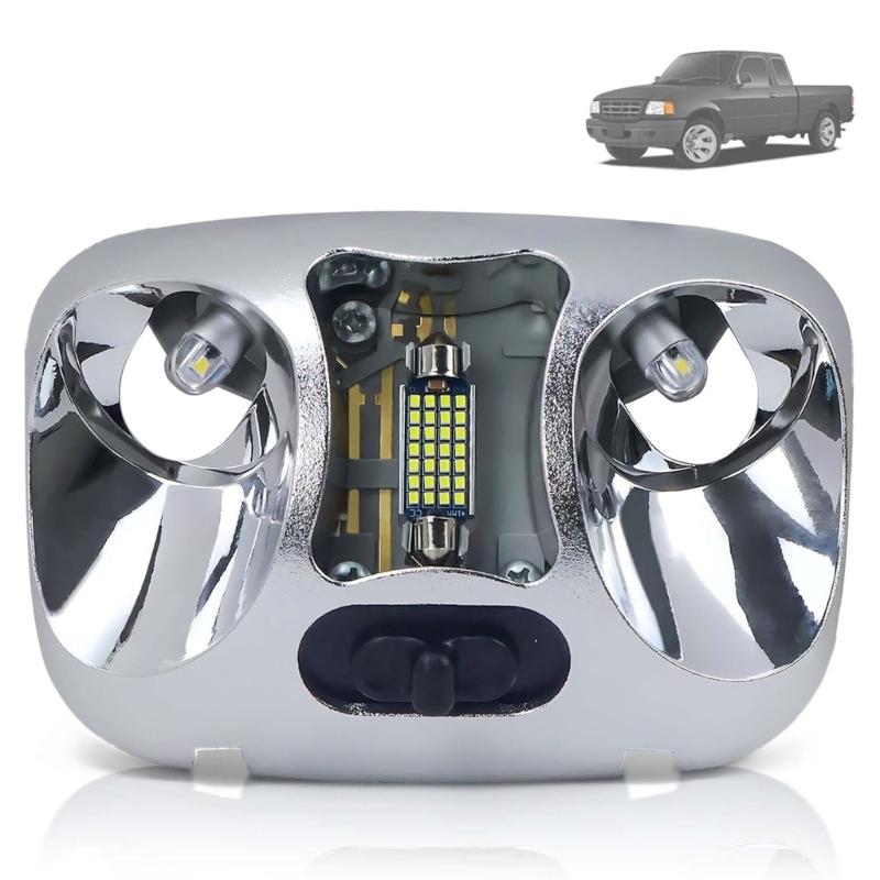 High Brightness Automotive LED Dome Light Assembly Suitable for F37Z-13776-B F37Z13776B Interior Overhead Reading Lamp