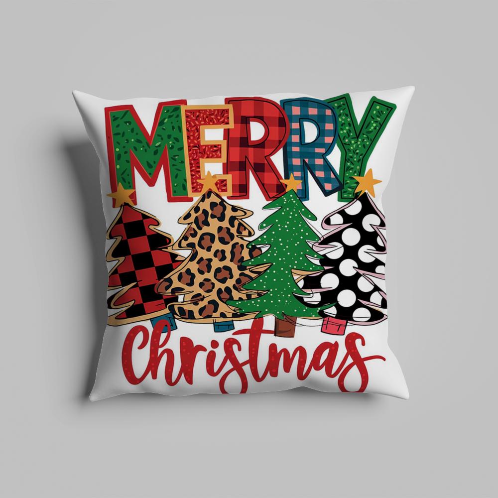 Pillow Case Luxurious Home Office, Sofa Decorative Multi Sized Car Seat Cushions, Pillowcases Santa Claus Christmas Deer