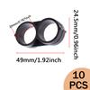 10Pcs 17mm Barbed Fittings ID 1/2" Tubing Pipe Connector Drip Irrigation Drip Lines Coupling Tee Straight Elbow End Waterstopper