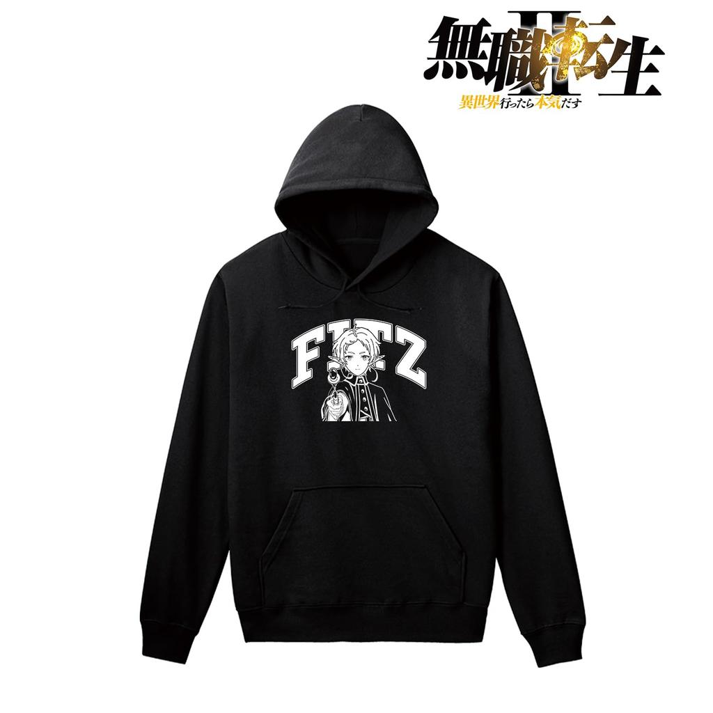 Fitz College Hoodie aus dem Anime "Mushoku Tensei II": Jobless Reincarnation" (Damen, XL)