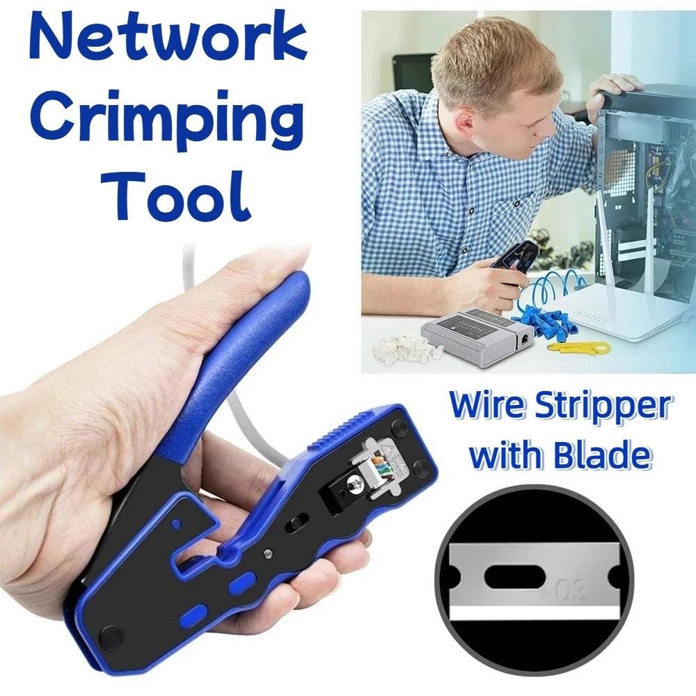Wire Cutting Network Crimping Tool Stripping Function Wire Stripper Tools Wire Connecting Tools