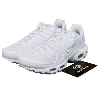 Sneakers da uomo Air Max Plus bianche 604133-139
