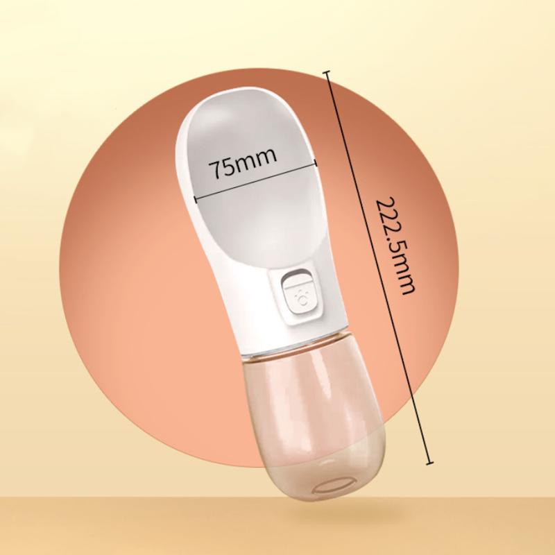 

300ml Portable Dog Water Bottle for Small Large Dog Cat Outdoor Leakproof Walking Drinking Bowls Travel Dog Walking Water Bottle