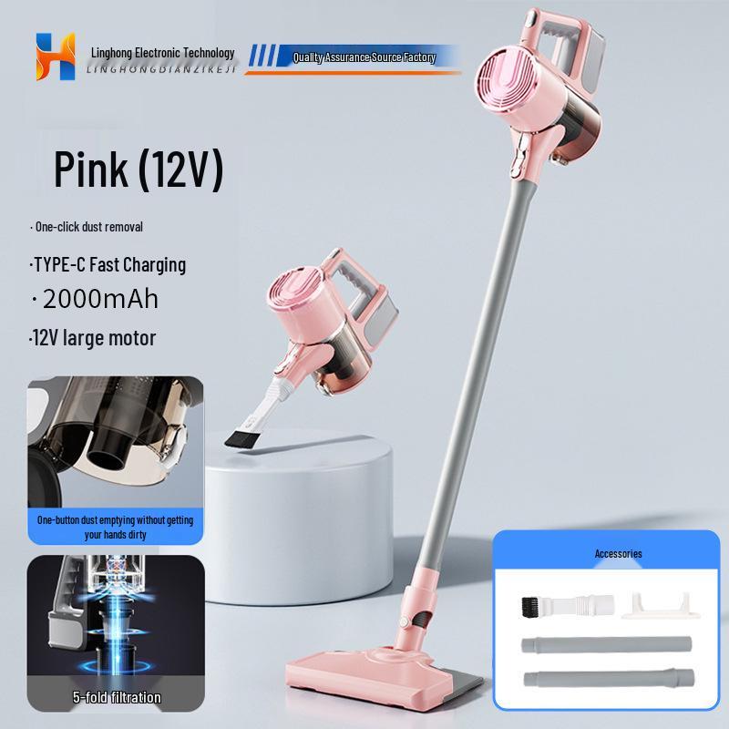 Cordless High-Power Handheld Vacuum & Mop: Removes Pet Hair, High Suction, Compact Design Chinese