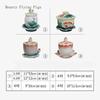 1pc Ceramic Household Buddhist Tools Set for Worshipping Buddha Statues, Guanyin Statues, Household Items Fruit Tray, Holy Water