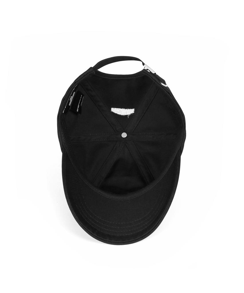 Eondeokeonteulol Cotton Logo Ball Cap Skeleton Udc / Bumper B B / Black