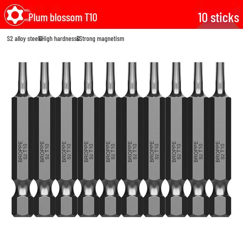 BROPPE Electric Magnetic Phillips Torx Hex S2 Drill Screwdriver Bit