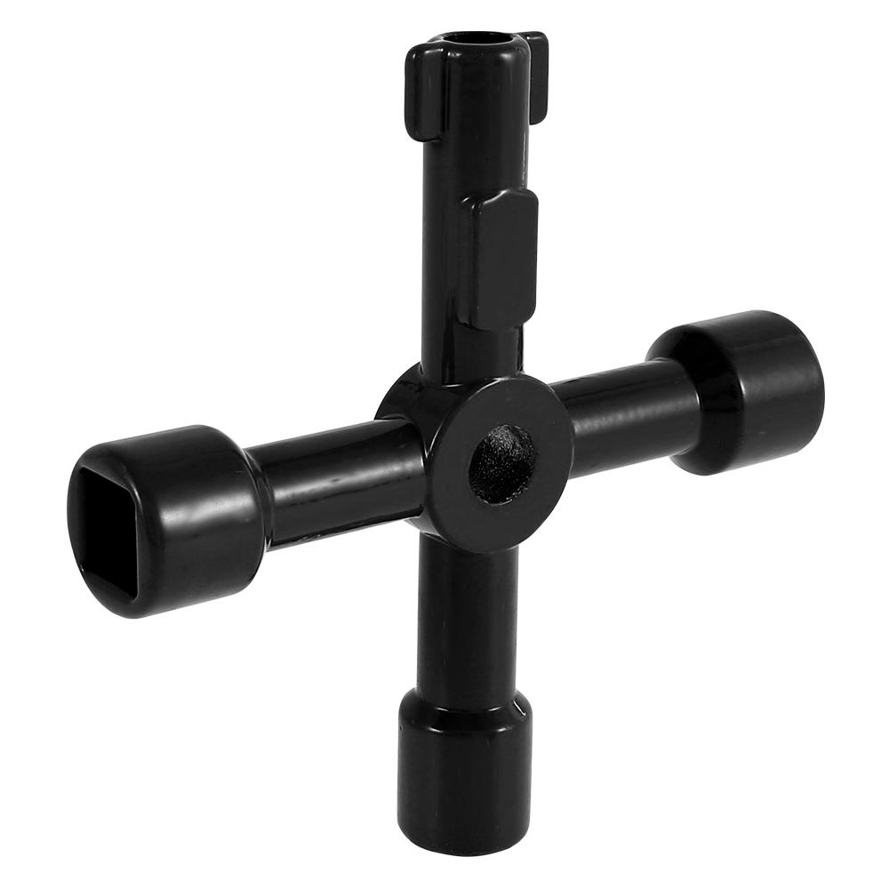 

1/4/3/12 шт. Многофункциональный крестовой переключатель Квадратный гаечный ключ Сплав цинка Универсальные крестовые ключи Треугольник для газа поезда Спуск воздуха из радиатора