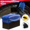 Car Tire Cleaning Sponge Wipe Polishing Oiling Waxing Brush Tool with Cover Universal Auto Wheel Tyre Contour Maintenance Care