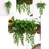 Artificial Plant Wall Hanging With 25 Eucalyptus Citriodora Leaves For Home Decor And Photography Props
