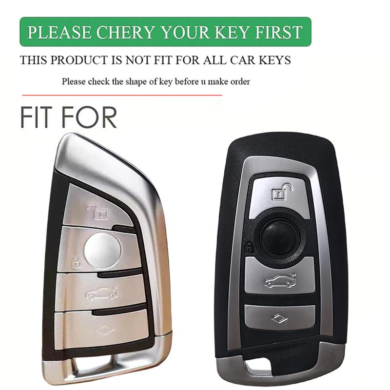 Silicone Car Key Case Cover Fob For BMW F10 F20 F30 G20 G30 F15 F16 G01 G02 G05 X1 X3 X4 X5 X6 1 3 5 7 Series G07 F34 Key Bag