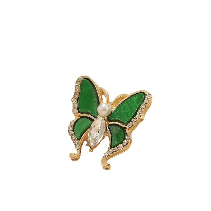 Butterfly Brooch High-end Women's Brooch Design Sense Niche Luxury, Anti-glare Clasp A Magic Tool Chest Collar Pin