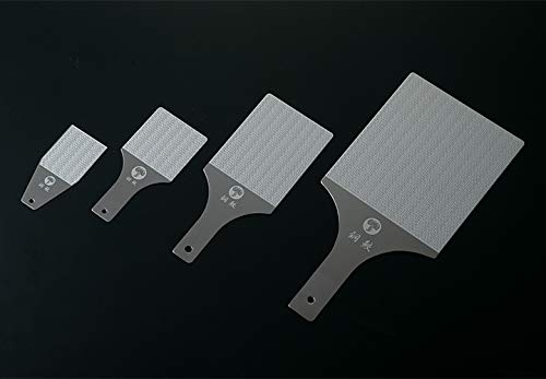 Regular Steel Shark Grater for Wasabi, Ginger, and Garlic [2018 Good Design Award Winner, 2020 Omotenashi Selection Gold Award Winner]