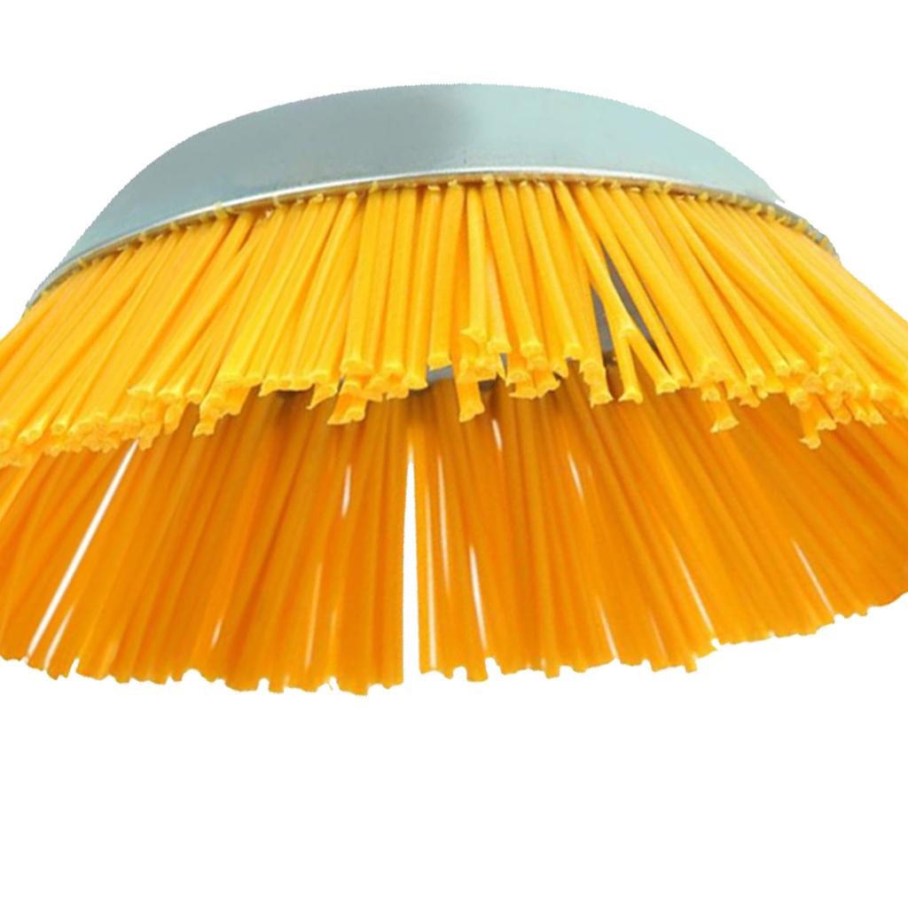 Nylon Weeding Brush 8 Inch 25.4mm Hole High Hardness Impact Resistant Grass Cutter Trimmer Head
