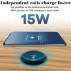 Wireless Charging Pad, Home Desktop Wireless Charger, Concealed Charging Under Desk Charging Pad, Wireless Power Pad