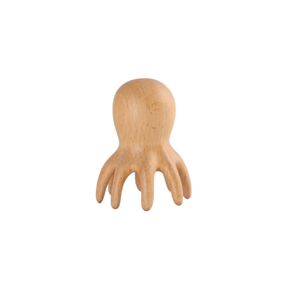 Scraping Device Octopus Massage Comb Acupoint Stick Meridian Dredging Scalp Massaging Hairbrush Anti Static