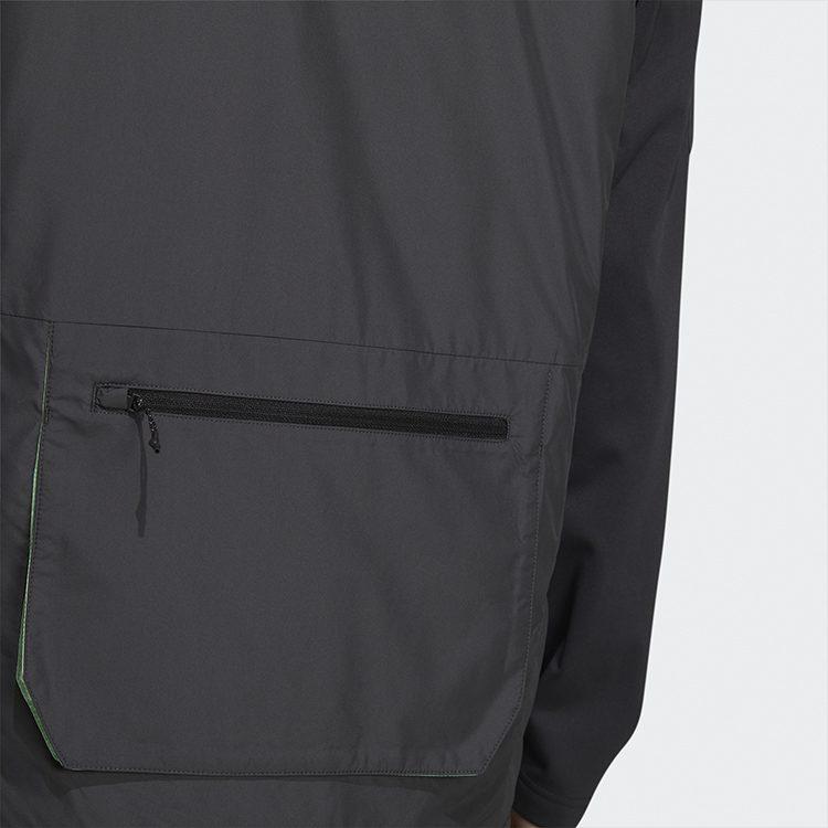 Adidas Jackets Men's Black Hooded Thickened GV3518