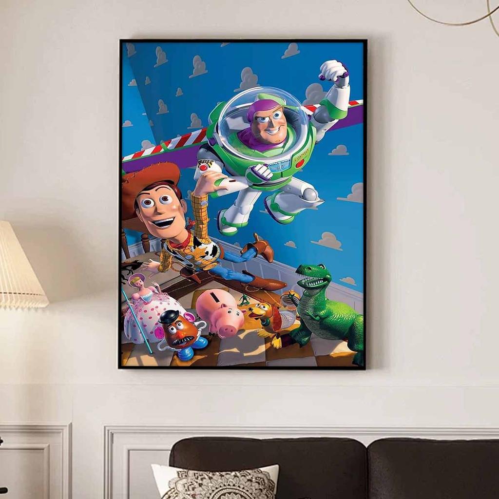 5D Diy Diamond Painting Woody and His Companions Full Drill Rhinestones Mosaic Embroidery Handmade Products Home Decor Gift